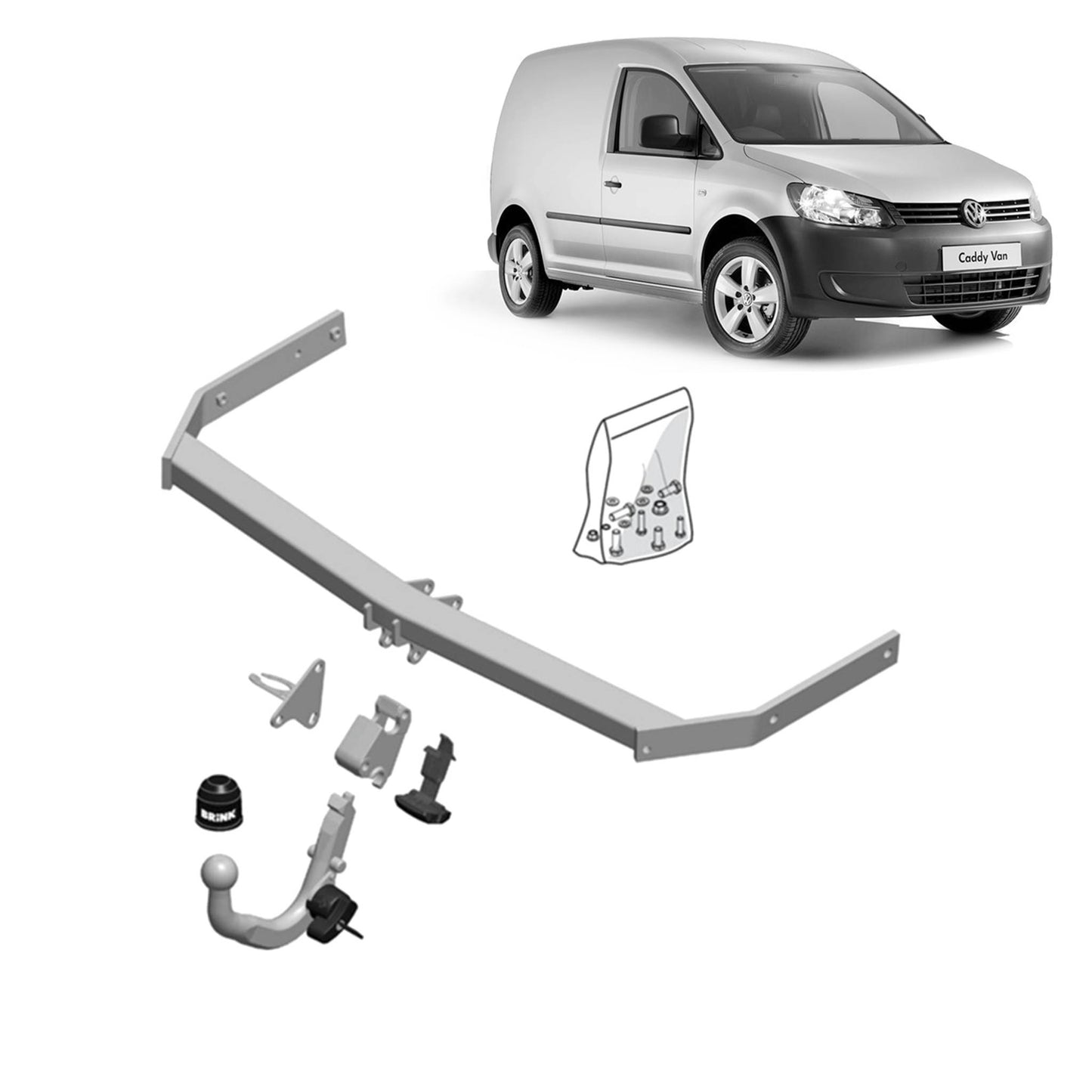 Brink Towbar European for Volkswagen Caddy (09/2020 - on)