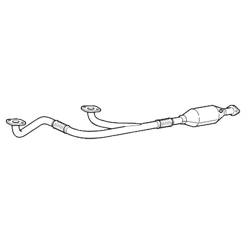 Redback Underfloor Catalytic Converter for Holden Vectra (07/2000 - 07/2002)