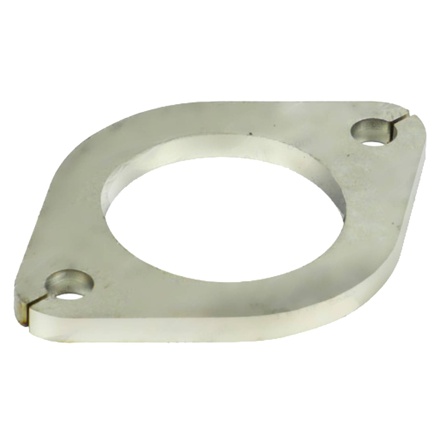 304 Stainless 2 Bolt Flange Plate - 63mm (2 1/2") Tube size, 105mm Port, 10mm thick