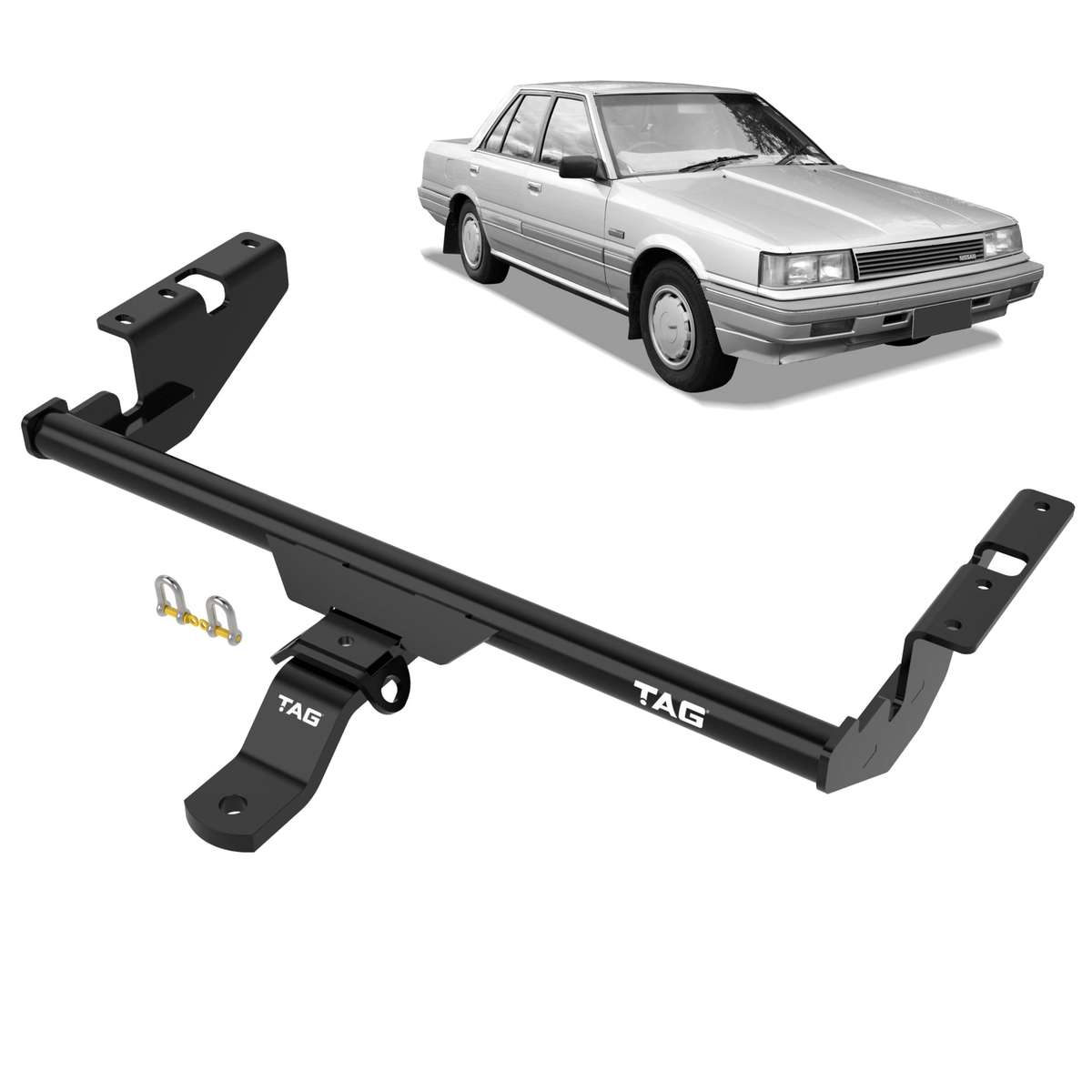 TAG Towbar Standard Duty for Nissan Skyline (08/1985 - 1990), Pintara (08/1985 - 10/1989)