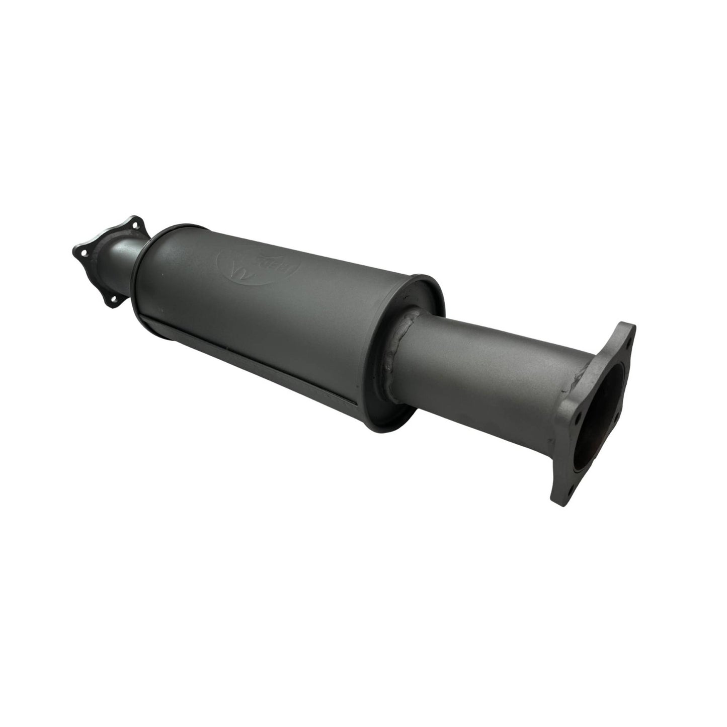 Redback Extreme Duty Centre/Offset 3.5" 6" Round Resonator Muffler