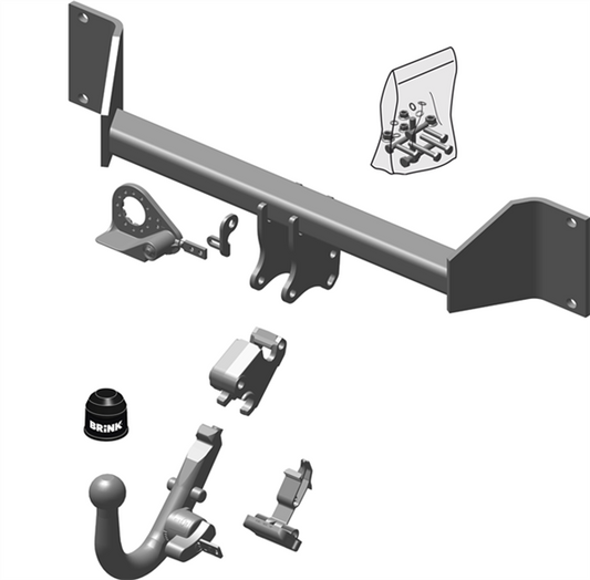 Brink Towbar European for BMW X3 (09/2010 - 08/2017)