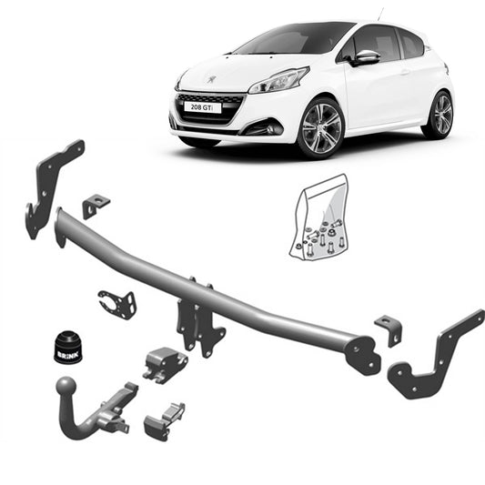 Brink Towbar European for Peugeot 208 (03/2012 - on)