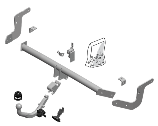 Brink Towbar European for Peugeot 2008 (03/2013 - 12/2019)