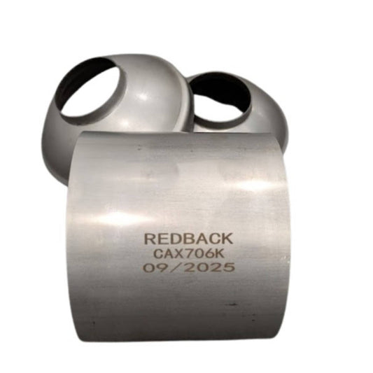 2" Euro 6 4.5" Round CAT KIT WITH LOOSE END CONES X 2