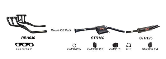 Redback Performance Exhaust System for Holden Commodore (08/1997 - 08/2004), Calais (08/1997 - 08/2004), HSV XU6 (08/1997 - 08/2004)
