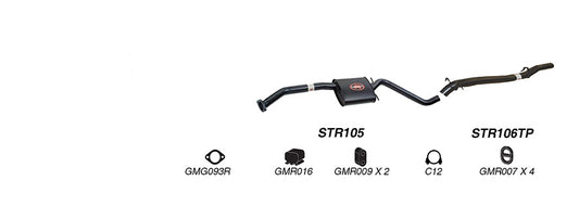 Redback Performance Exhaust System for Holden Commodore (09/1991 - 09/1997), Calais (09/1991 - 09/1997)