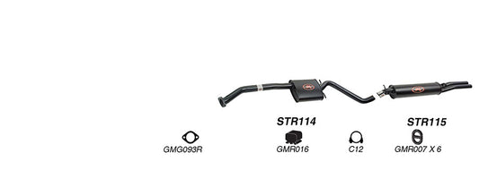 Redback Performance Exhaust System for Holden Caprice (04/1990 - 02/1994), Holden Caprice (04/1990 - 02/1994)