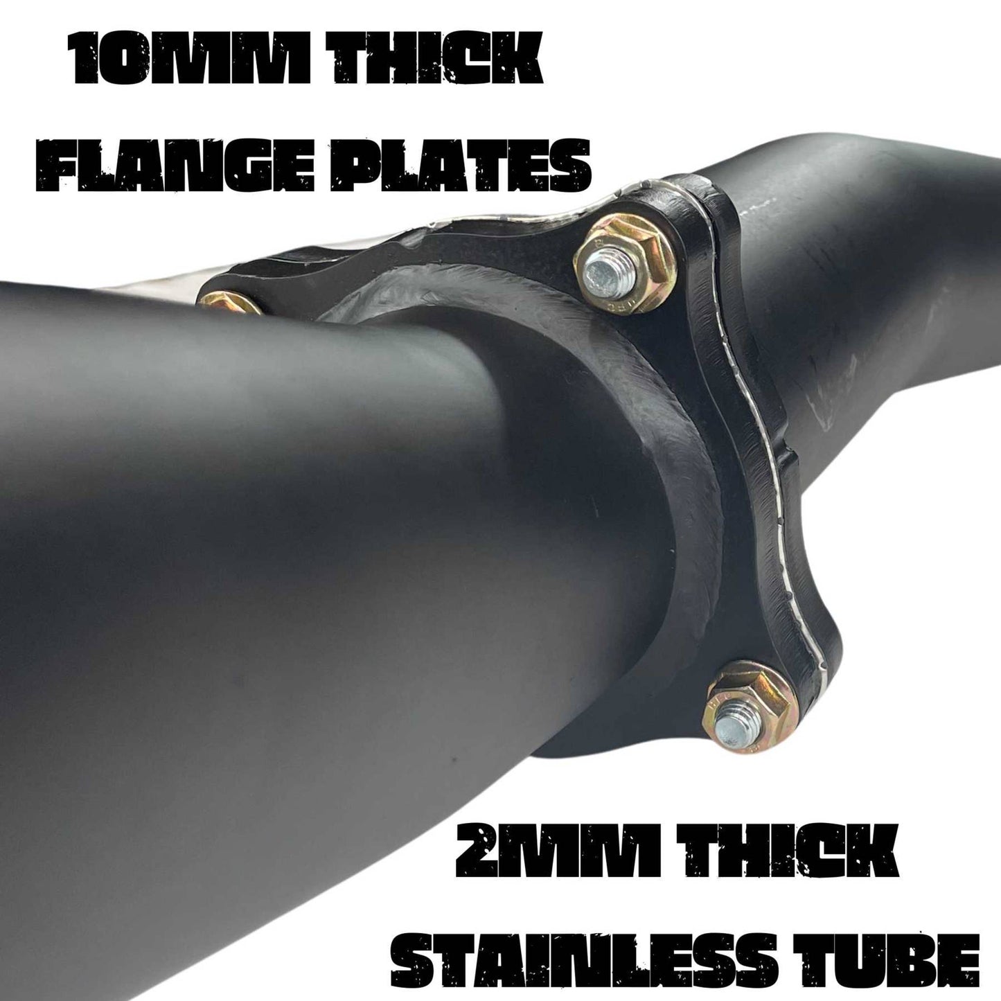 Lukey 4x4 Exhaust System for Nissan Navara D40 2.5 with Hotdog(12/2005 - 10/2015)