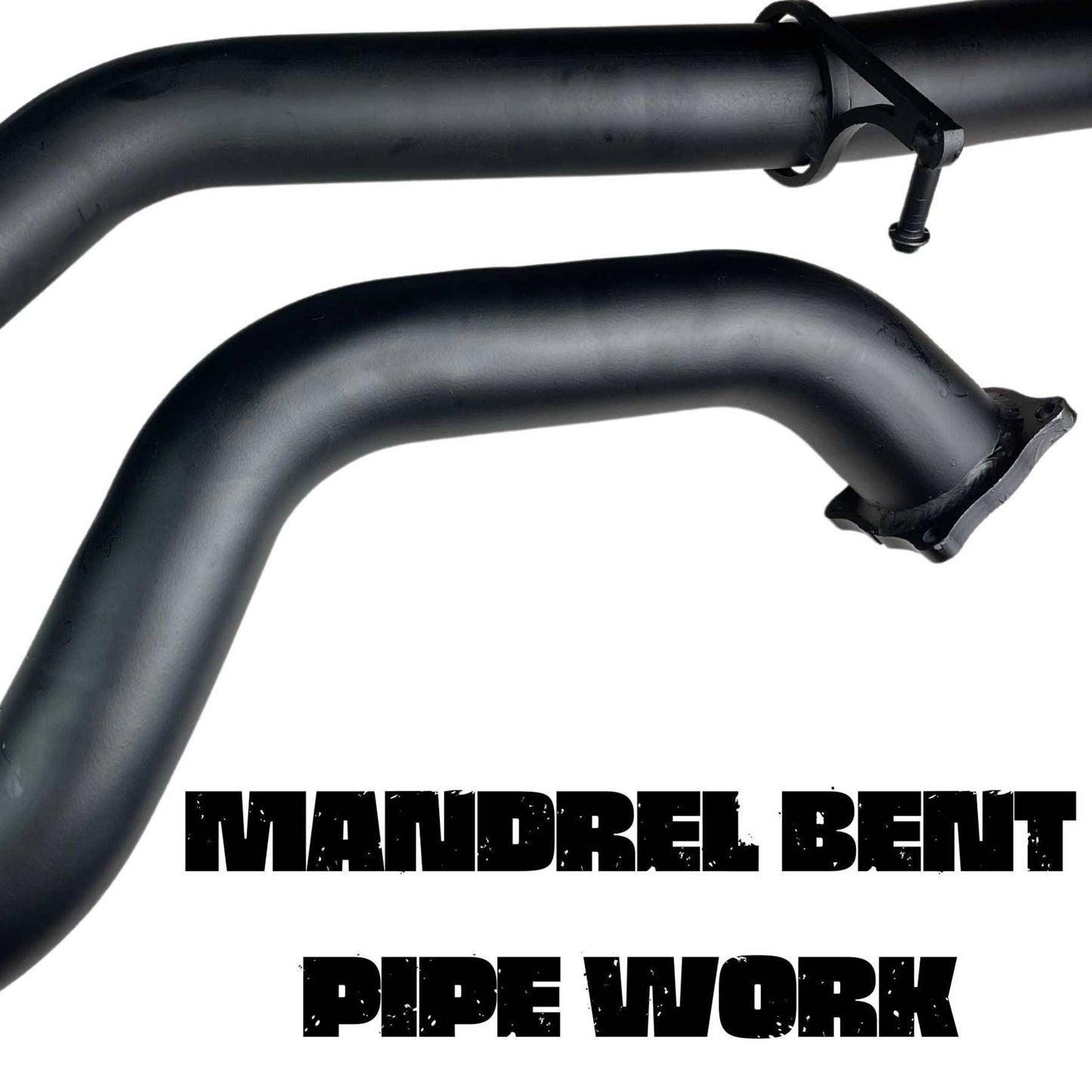 Lukey 4x4 Exhaust System for Nissan Navara D40 2.5 with Hotdog(12/2005 - 10/2015)