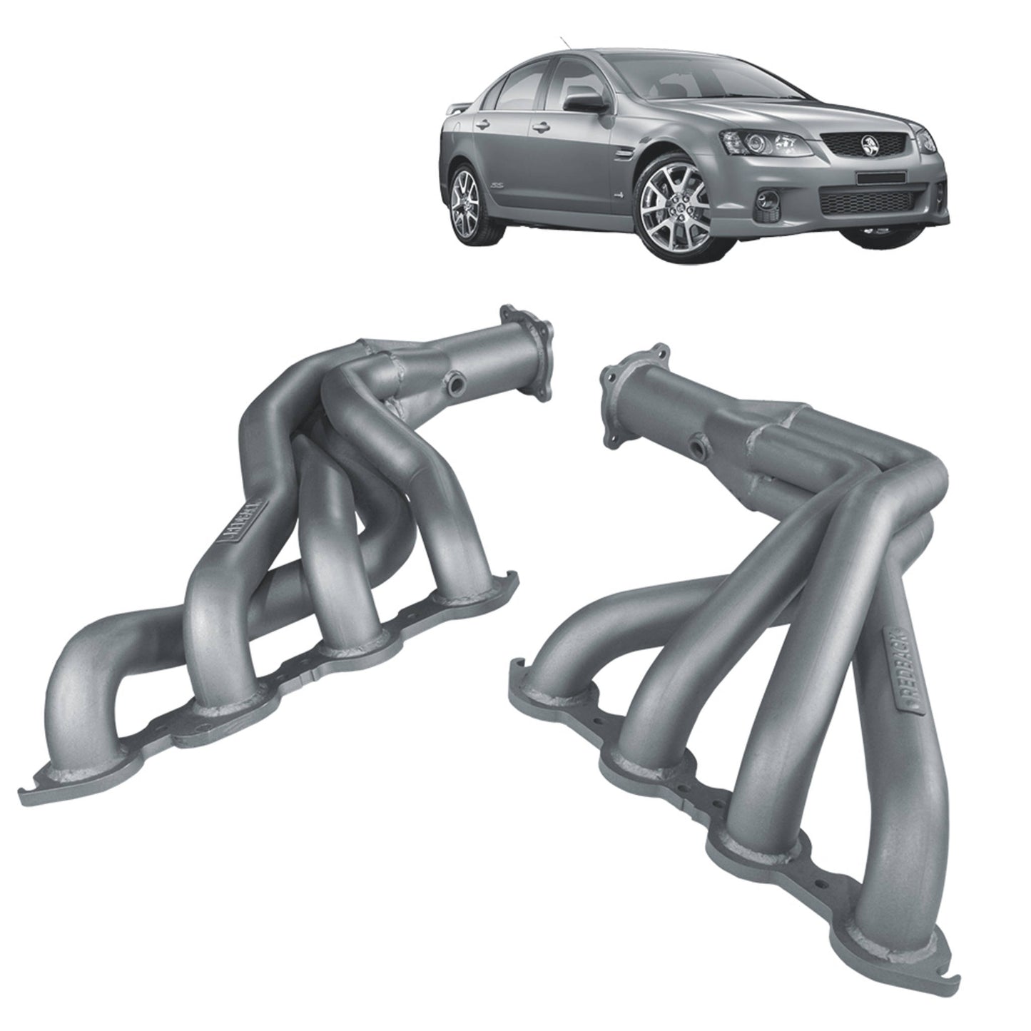 Redback Dual 3" Engine back Exhaust with Muffler Delete for Holden Commodore VE & VF Sedan / Wagon
