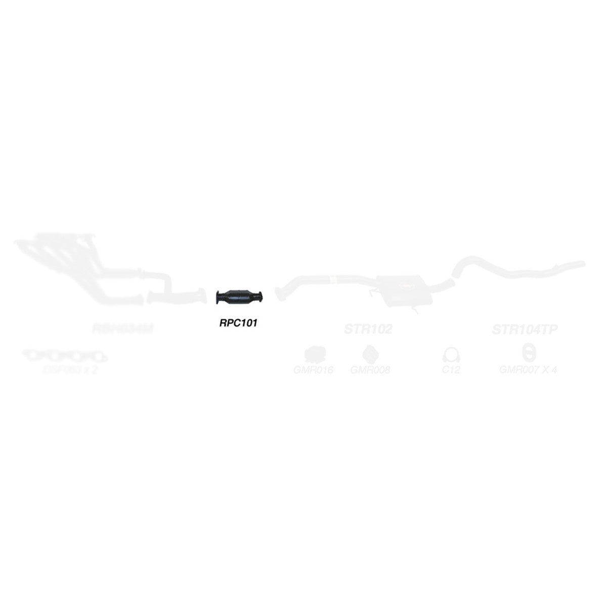 Redback Performance Exhaust System for Holden Calais (09/1991 - 1995), Commodore (09/1991 - 1995)