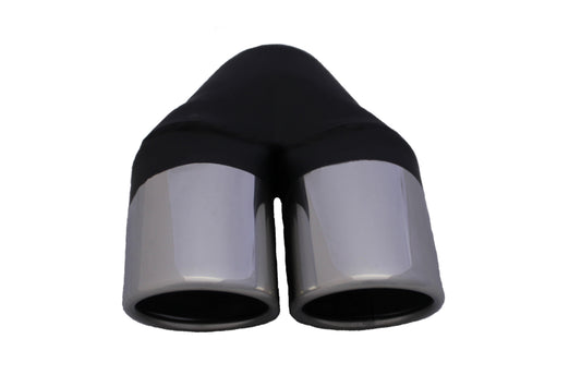 Y-PIECE RV 2 1/4" IN 2 X 3" OUT 9" LONG REDBACK304 SS