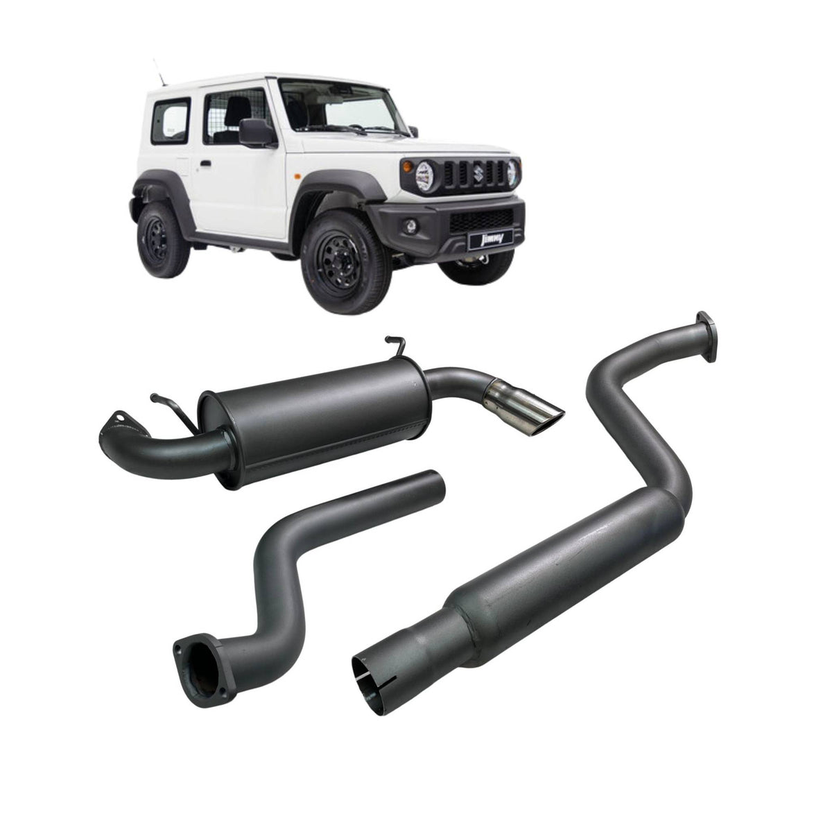 Redback Extreme Duty Engine Back Performance System for Suzuki Jimny (07/2018 - on)