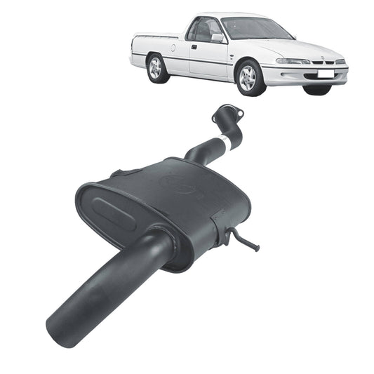 Redback 2.5" Exhaust for Holden Commodore VS V6 Ute 2.5" Centre Assembly with Muffler