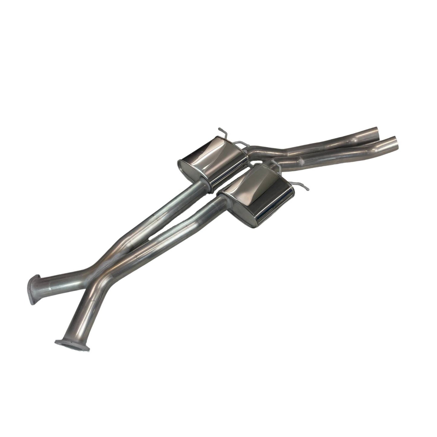 Redback Dual 3" Catback Exhaust without Rear Muffler for Holden Commodore Sedan VT-VZ (1997 - 2007)