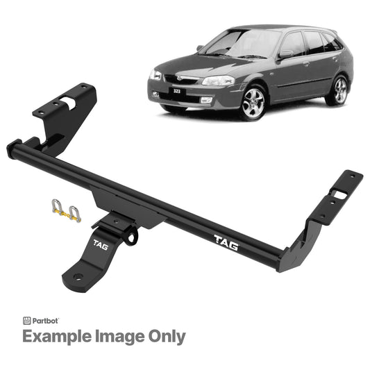 TAG Towbar Standard Duty for Laser Sedan KF - KL (10/1991 - 12/1998), Mazda 323, Astina, Protege (08/1989 - 08/1998)