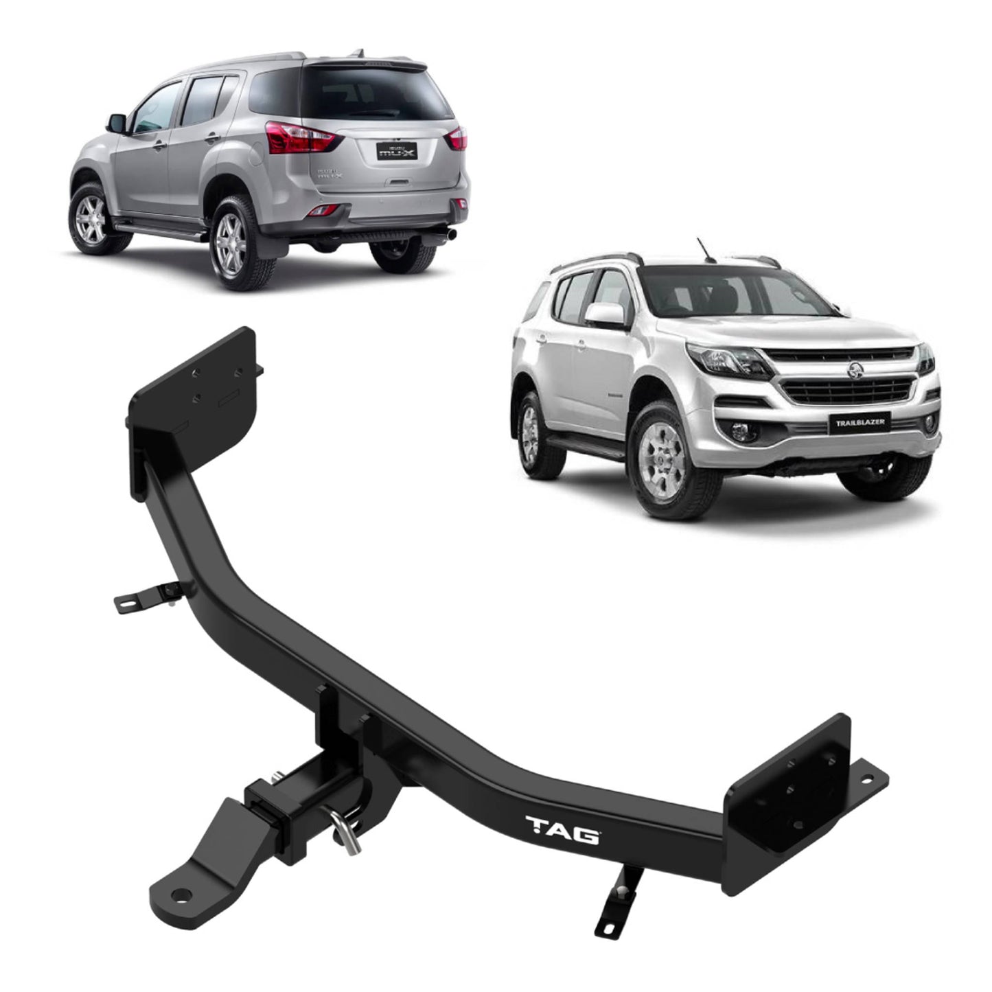 TAG Heavy Duty Towbar & Direct Fit Wiring Harness for Isuzu MU-X (11/2013 - 05/2021)