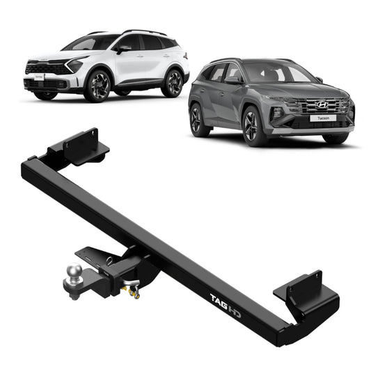 TAG Heavy Duty Towbar & Direct Fit Wiring for Hyundai Tuscon NX4 Facelfit Models (03/2024 - On)
