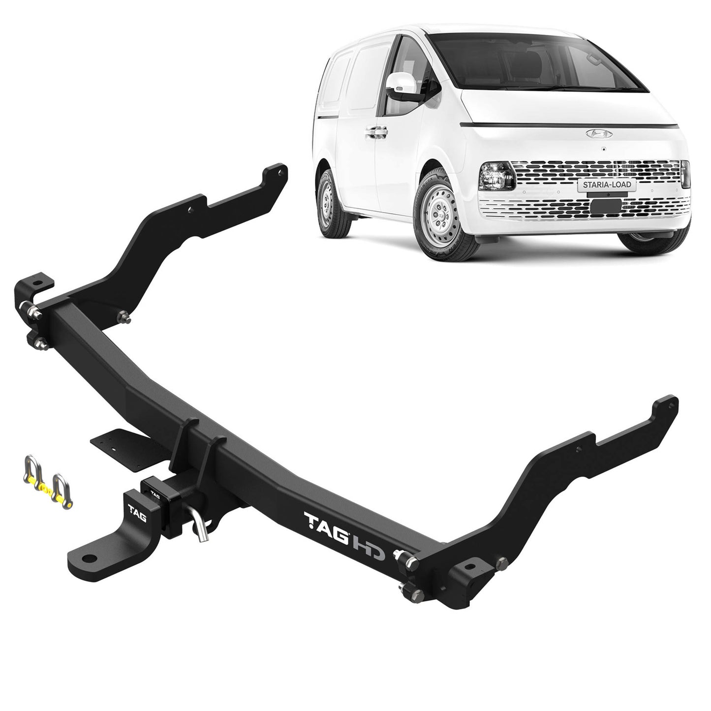 TAG Heavy Duty Towbar & Direct Fit Wiring Harness for Hyundai Staria Van (01/2021 - on)