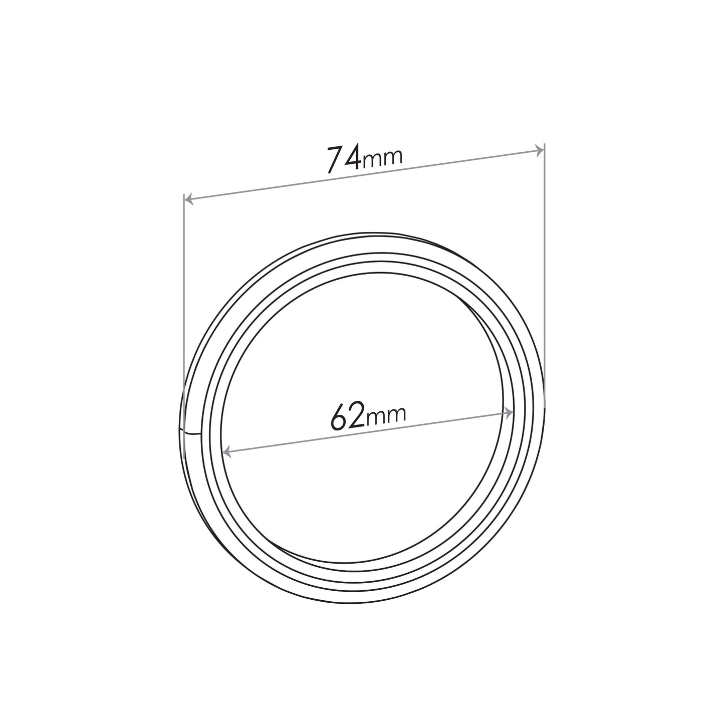 Redback Flange Gasket for various Holden, Toyota, Ford & Lexus vehicles