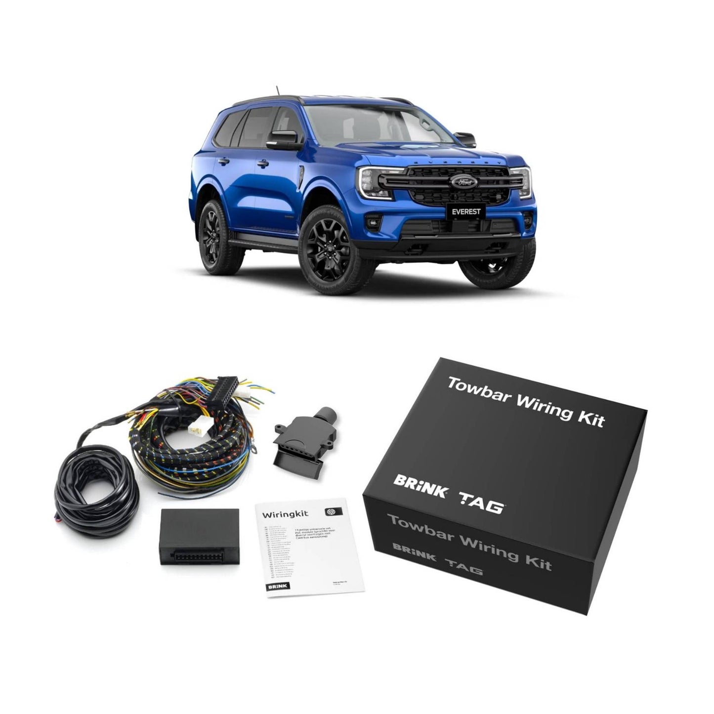 TAG Extreme Recovery Towbar & Direct Fit Wiring for Ford Everest Next Gen (06/2022 - 10/2024)