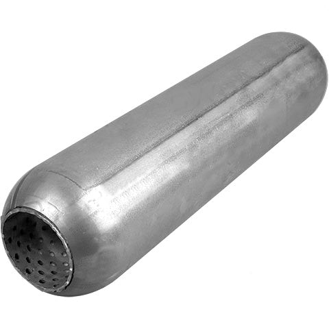 3 1/2" Round, 9" Long, 2", C/C, Perforated Without Spigots, Mild