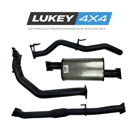 Lukey 4x4 Exhaust System for Nissan Navara D22 2.5 with Hotdog (11/2001 - 10/2015)