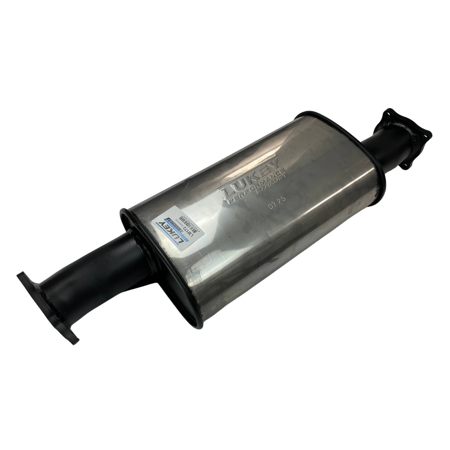 Lukey 4x4 Exhaust System for Nissan Navara D40 2.5 with Hotdog(12/2005 - 10/2015)