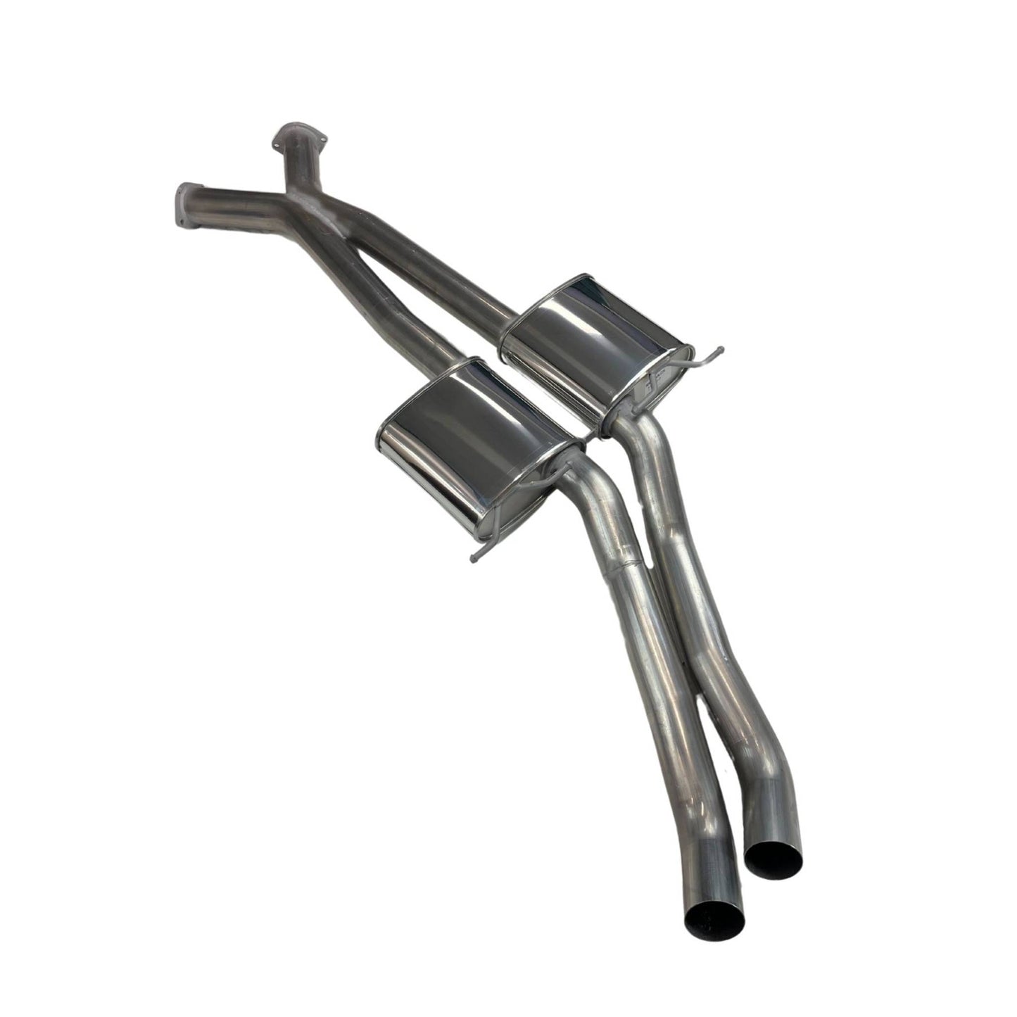 Redback Dual 3" Catback Exhaust without Rear Muffler for Holden Commodore Sedan VT-VZ (1997 - 2007)