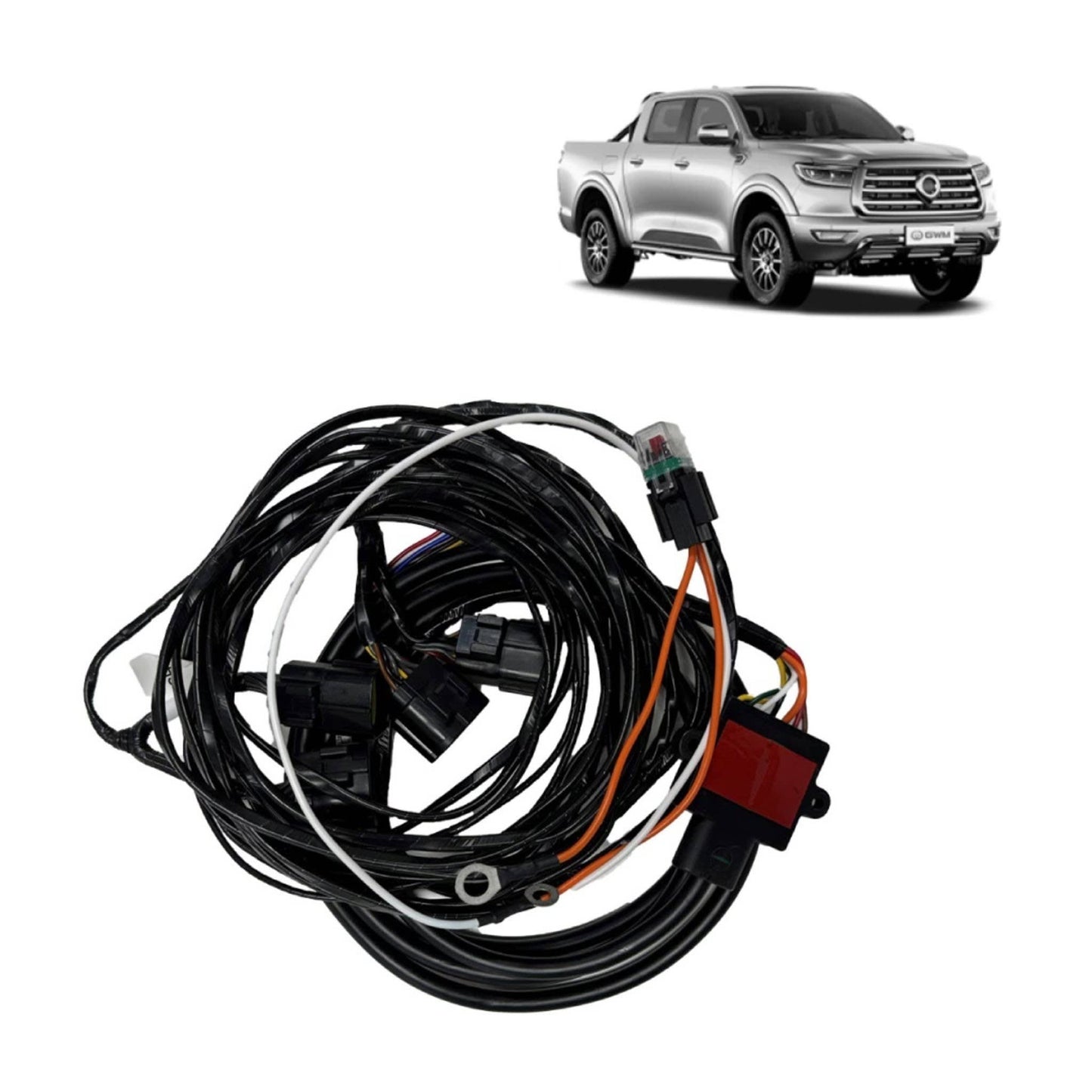 TAG Heavy Duty Towbar & Direct Fit Wiring Harness for Great Wall Cannon (09/2020 - 09/2024) / Tow mode: No