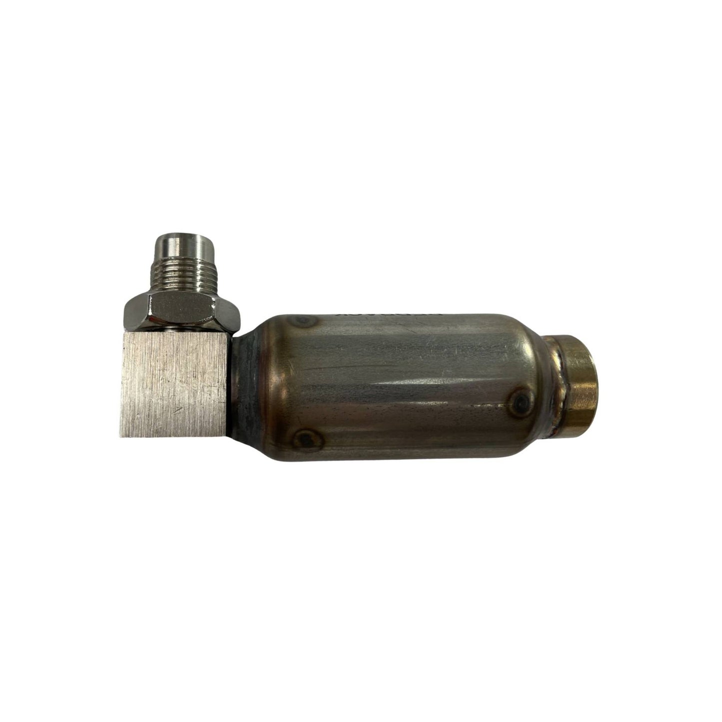 Oxygen Sensor CEL Eliminator Euro 6 with Mini Cat Converter 90 Degree