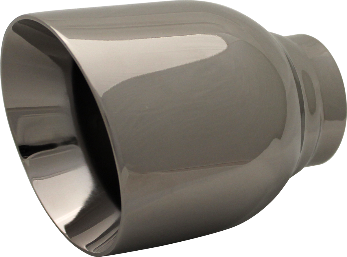 SS TIP AC DW 57 X 100 X 130 BLACK CHROME