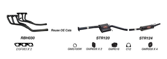 Redback Performance Exhaust System for Holden Caprice (09/1997 - 08/2004), Statesman (09/1997 - 08/2004), Commodore (09/1997 - 08/2004), Calais (09/1997 - 08/2004), HSV XU6 (09/1997 - 08/2004), Holden Commodore (09/1997 - 08/2004), Calais (09/1997 -...