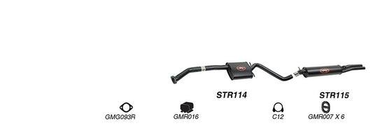 Redback Performance Exhaust System for Holden Caprice (04/1990 - 02/1994), Holden Caprice (04/1990 - 02/1994)