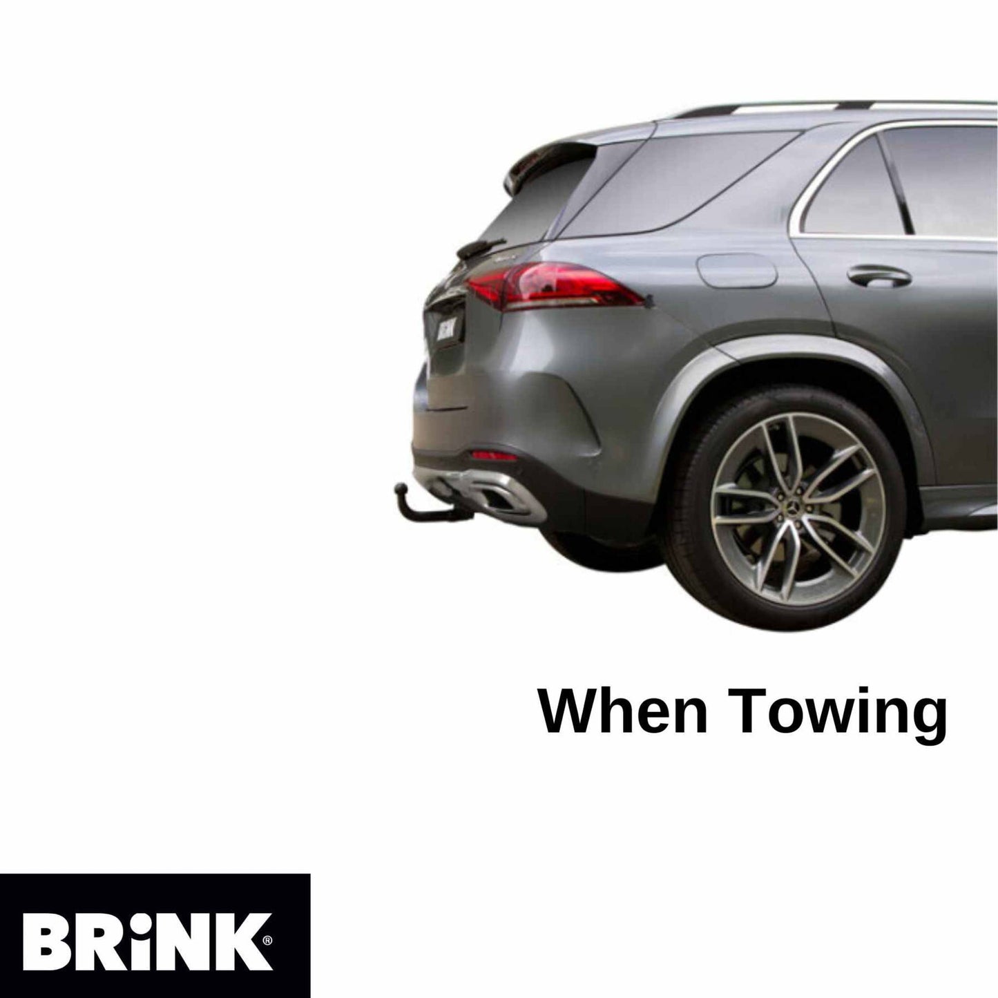 Brink Detachable Towbar & Direct Fit Wiring for Mercedes-Benz GLE V167 Series (10/2018 - on)
