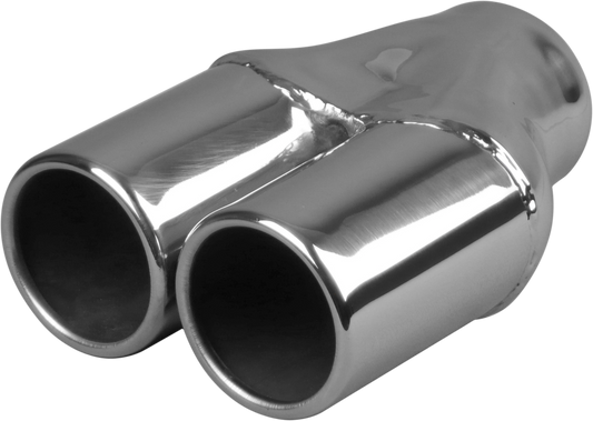 In 51-76mm(2" - 3"), Out 76mm(3")x2, Stainless, YP76RX